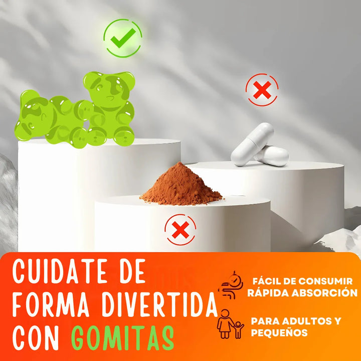 Ashwagandha Gomita Goma Organica Magnesio Vitamina C Invima Estres Cortisol Original Himalaya Sin Sabor - Imagen 9