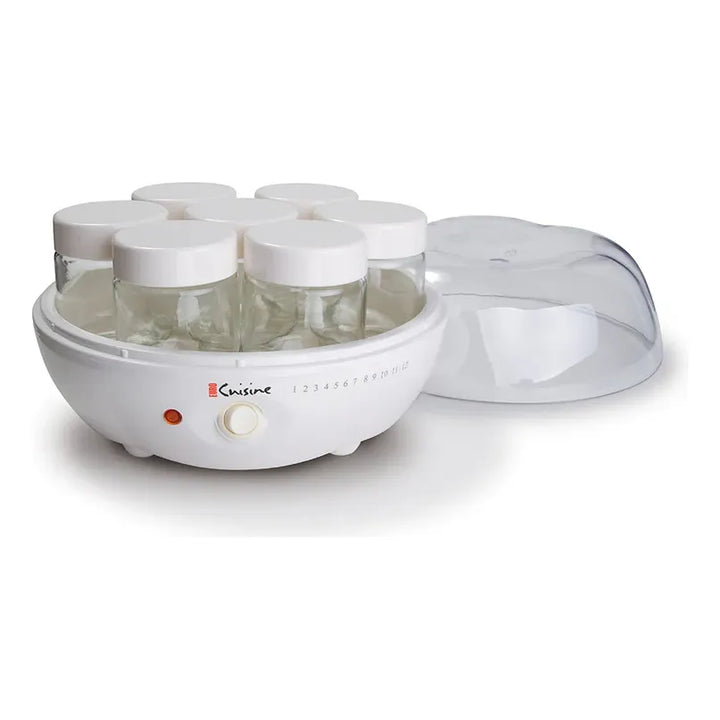 Maquina Para Hacer Yogurt Casero Yogurtera Euro Cuisine Ym80 Color White 110v - Imagen 2