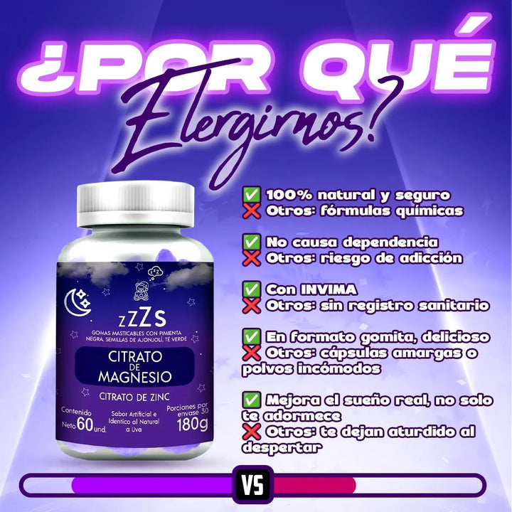 Gomas Para Dormir Sueño Profund Uva - Imagen 10