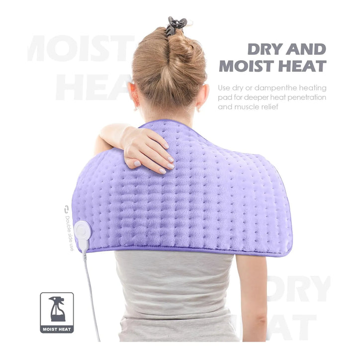Almohadilla Térmica Xl Calor Ajustable Para Dolores Muscular - Imagen 4