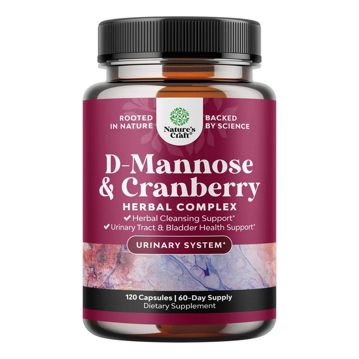 Cápsulas 1000 Mg Manosa D Con Extracto Arándano Para Limpiez - Imagen 1