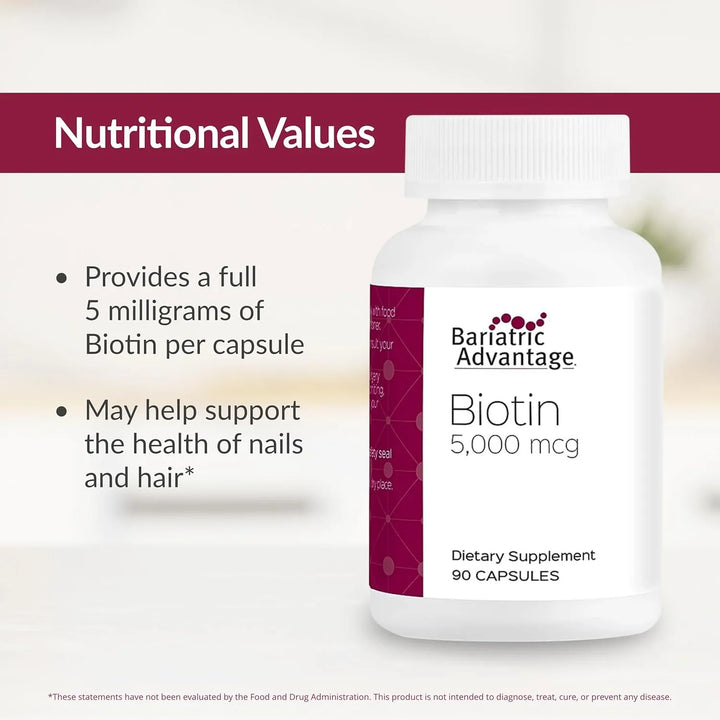 Biotina 5000 Mcg Mini Cap Digerible Para Cabello Piel Uñas 9 - Imagen 5