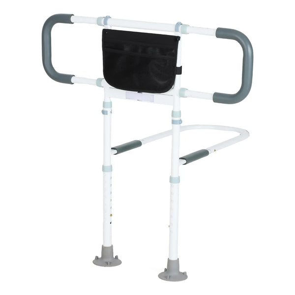 Riel De Asistencia Ajustable Para Cama Con Doble Agarre Y Luz Sensor Movimiento