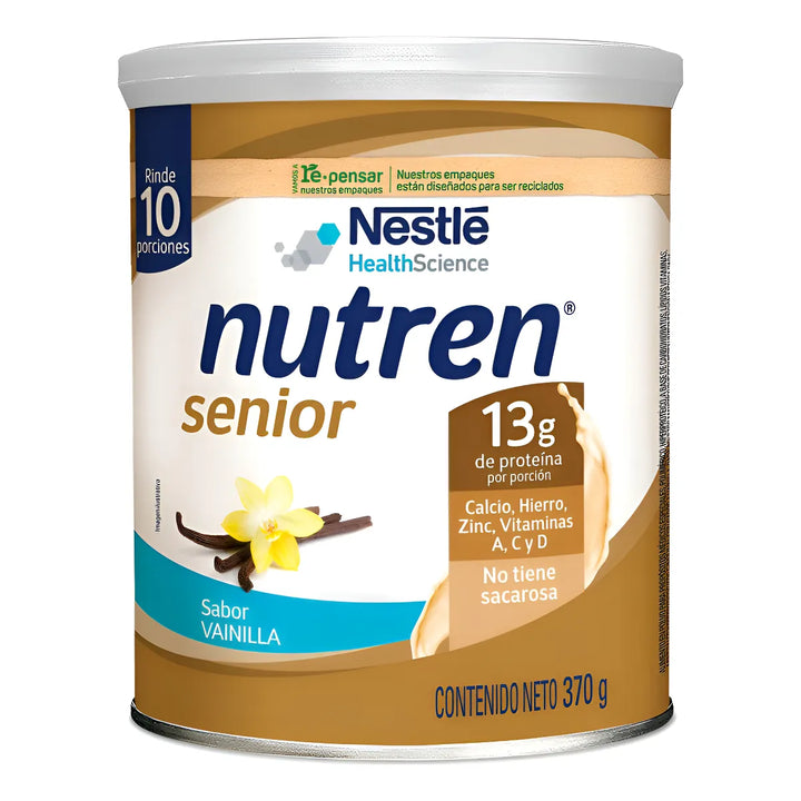Nutren Senior Vainilla X 370g - Imagen 1
