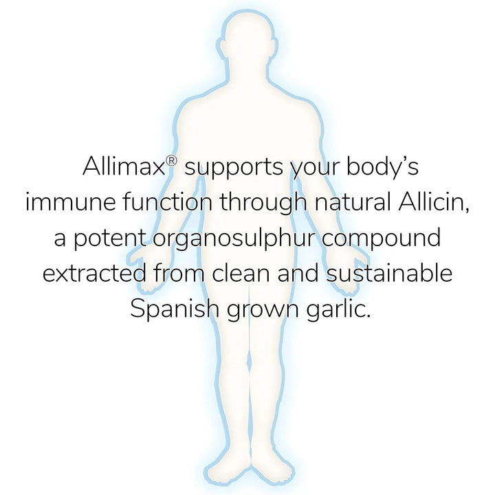 Alicina Ajo 450mg 100 Cápsulas Vegetales Apoyo Inmunológico - Imagen 4
