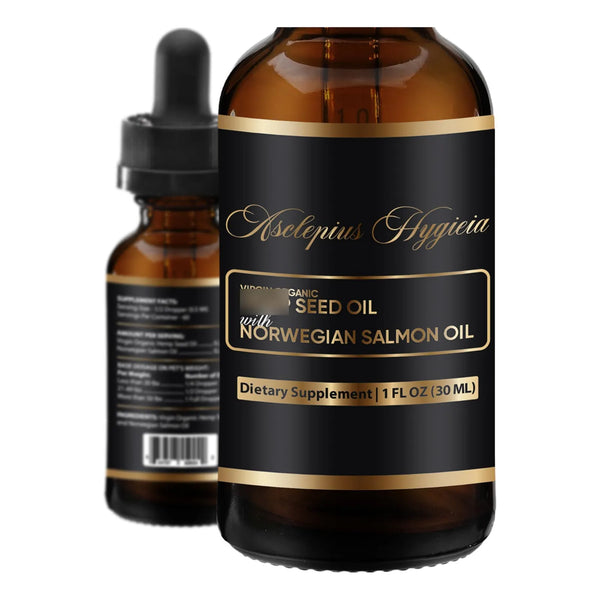 Aceite Orgánico De Semilla De Cáñamo Y Salmón Noruego Para Perros Y Gatos Reduce Ansiedad Y Dolor