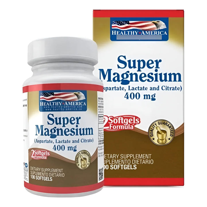 Super Magnesium X 100 Healthy A Sin Sabor - Imagen 1