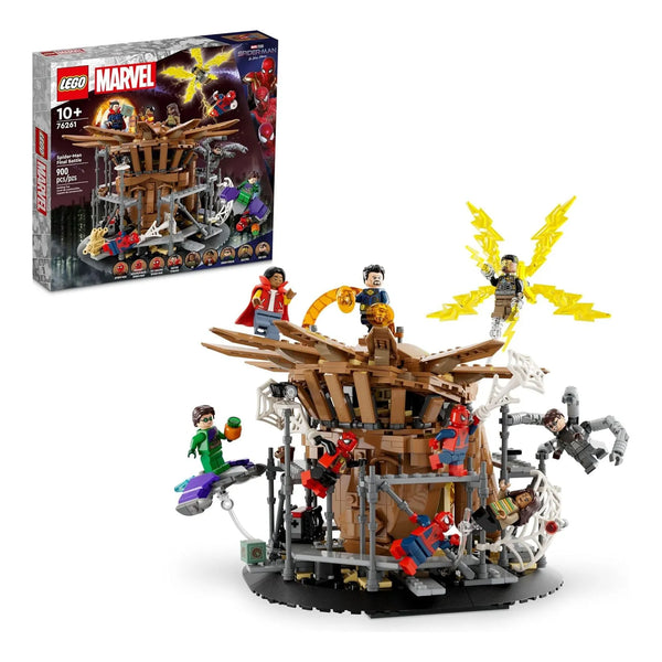 Lego Marvel Spider Man Batalla Final Juego De Construccion Coleccionable Con 9 Minifiguras