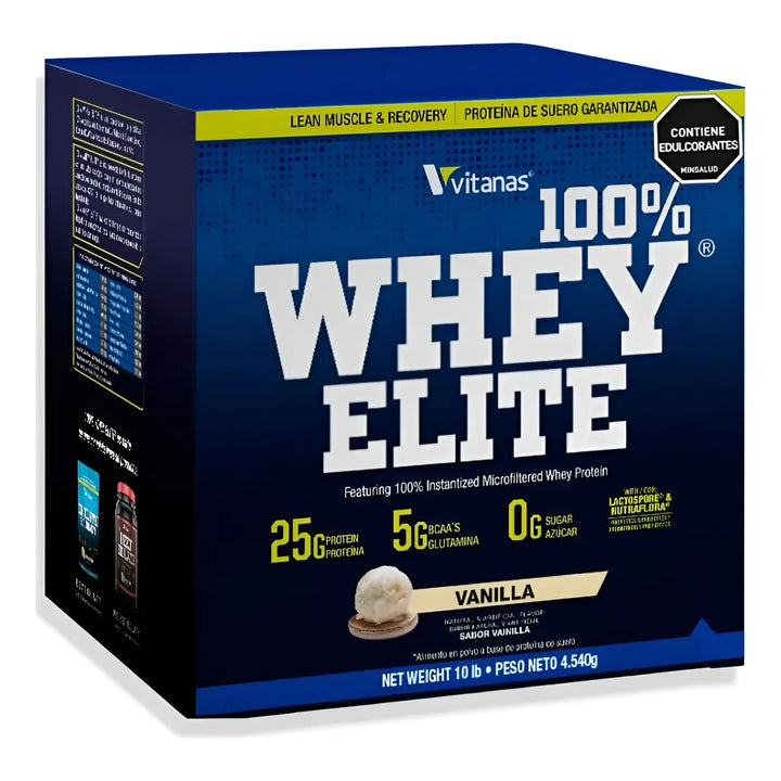 Proteina 100% Whey Elite 10 Lb - Imagen 1