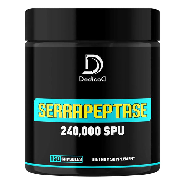 Cápsulas De Serrapeptase 240000 Spu Para Respiración Saludab - Imagen 1