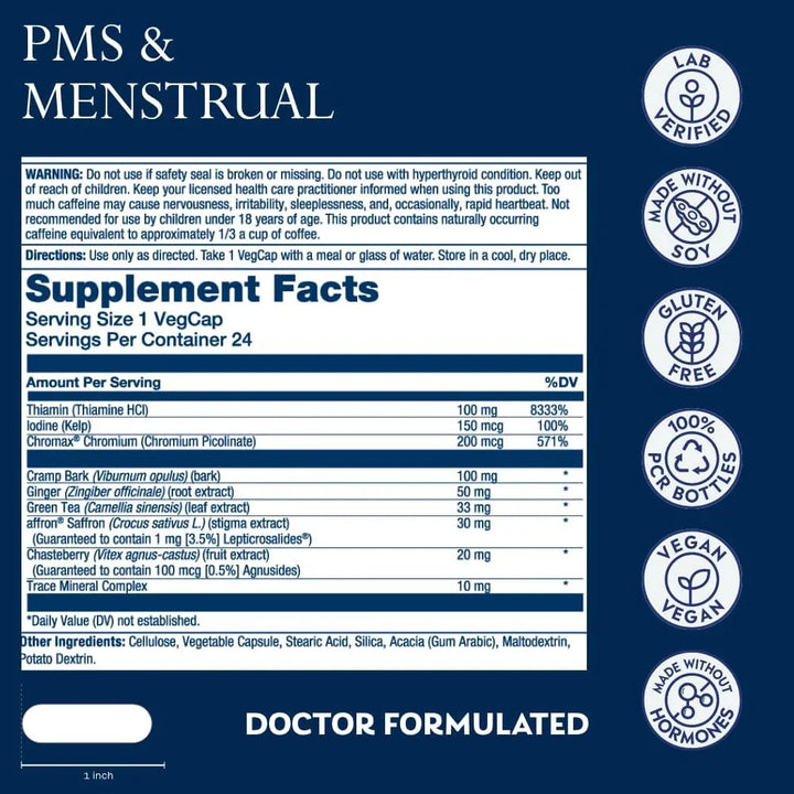 Apoyo Menstrual Para Síndrome Premenstrual Con Vitex Chasteb - Imagen 2