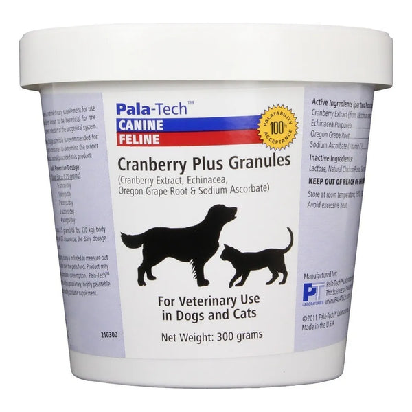 Gránulos De Arándano Cranberry Plus Para Perros Y Gatos 300g Salud Urinaria