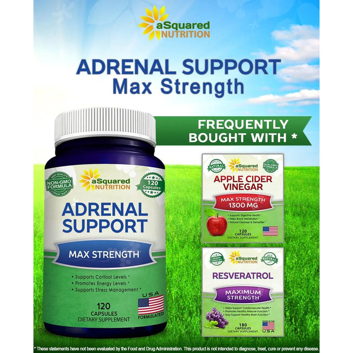 Apoyo Suprarrenal Cápsulas Con Complejo De Vitamina C Para F - Imagen 3