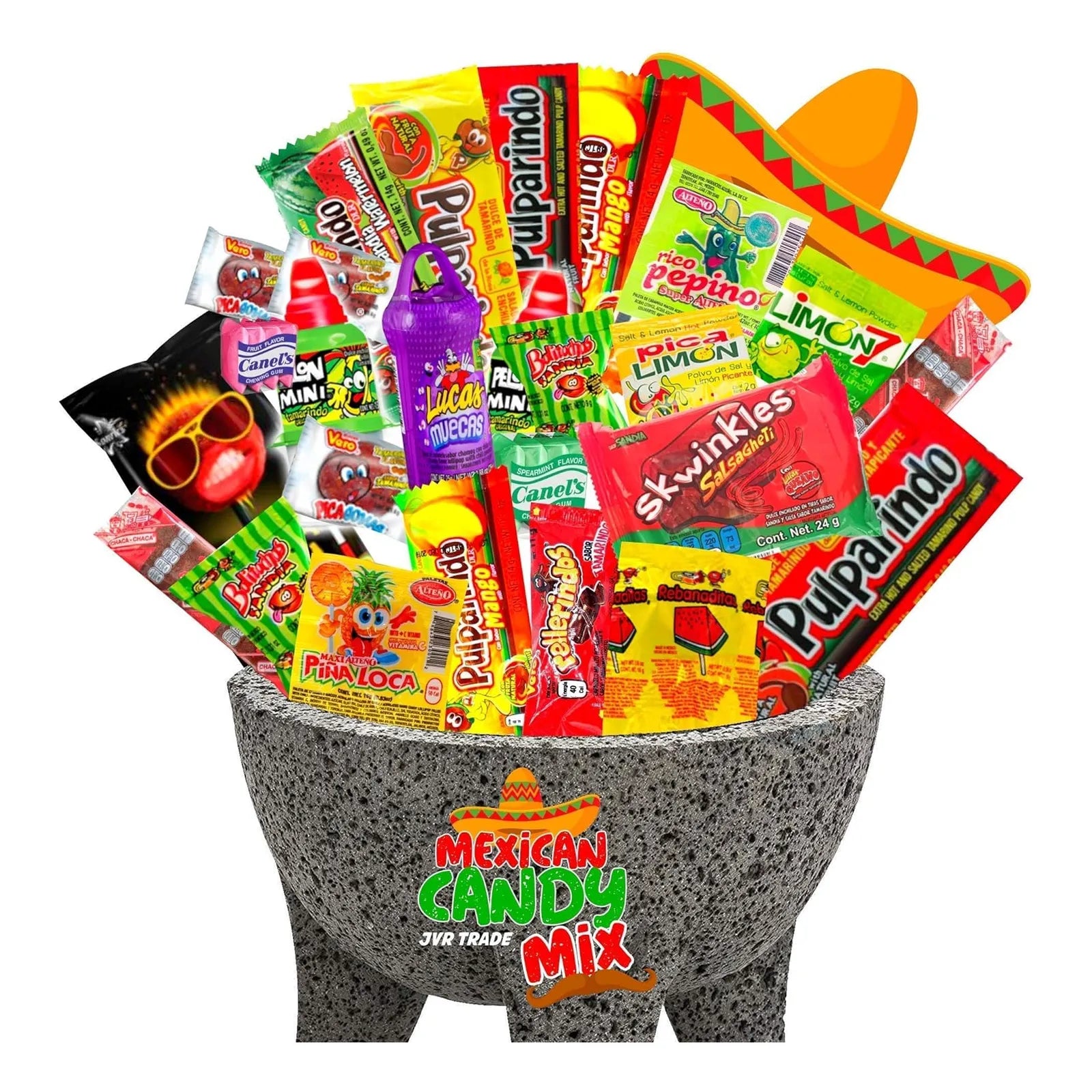 Mezcla De Dulces Mexicanos Picante Dulce Y Amargo 42 Unidades Jvr Trad ...