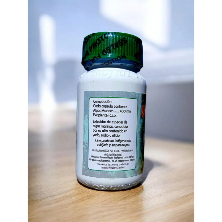 Spirulina  60 Capsulas Natural - Imagen 3