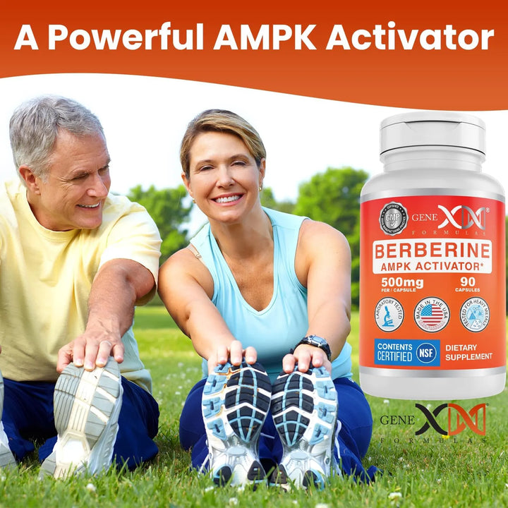 Berberina Hcl 500mg 90 Cápsulas Activador Ampk Salud Cardíac - Imagen 6
