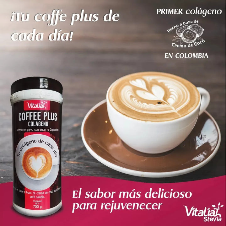 Colágeno Hidrolizado Coffee Plus Vitaliah - Imagen 6
