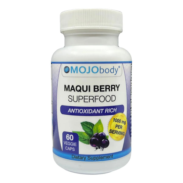 Cápsulas Maqui Ricas En Antioxidantes 1000 Mg 60 Unidades - Imagen 1