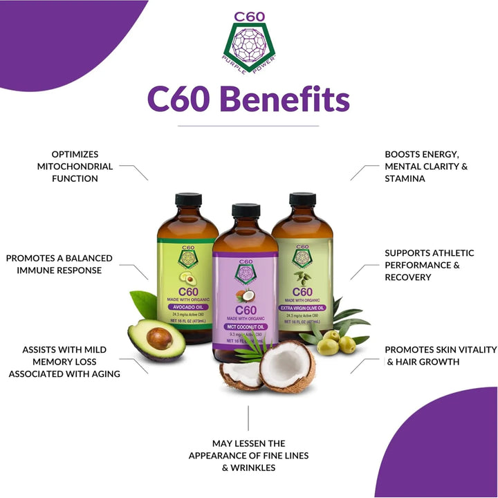 Aceite De Aguacate Orgánico 60 Ml Alto En Fullerenos De Carb - Imagen 2