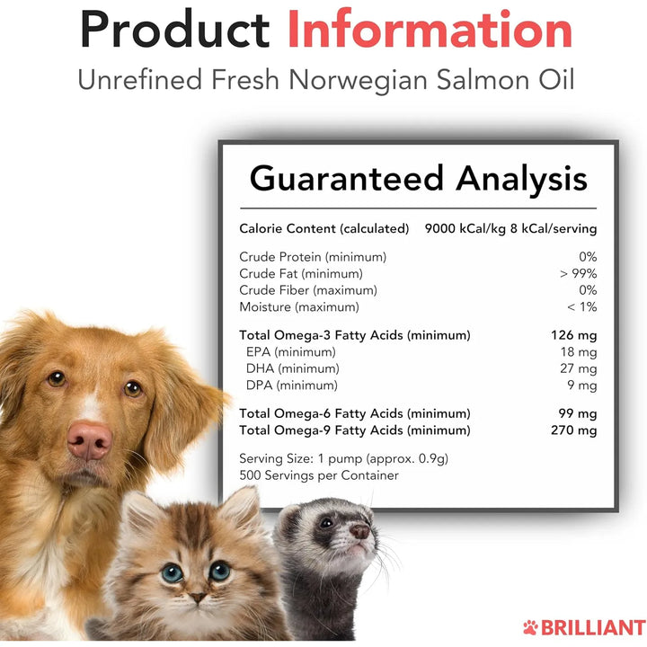 Aceite De Salmón Natural Para Perros Piel Y Pelaje Saludable - Imagen 8