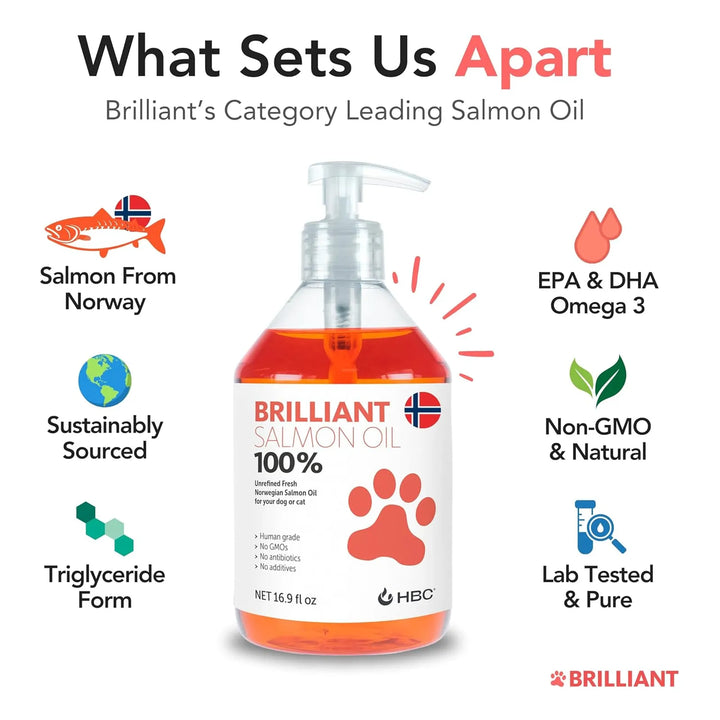 Aceite De Salmón Natural Para Perros Piel Y Pelaje Saludable - Imagen 3