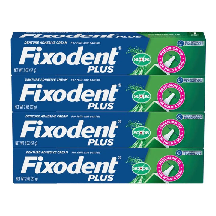 Adhesivo Dental Fixodent Plus Scope Secure Original X 4 Und - Imagen 2
