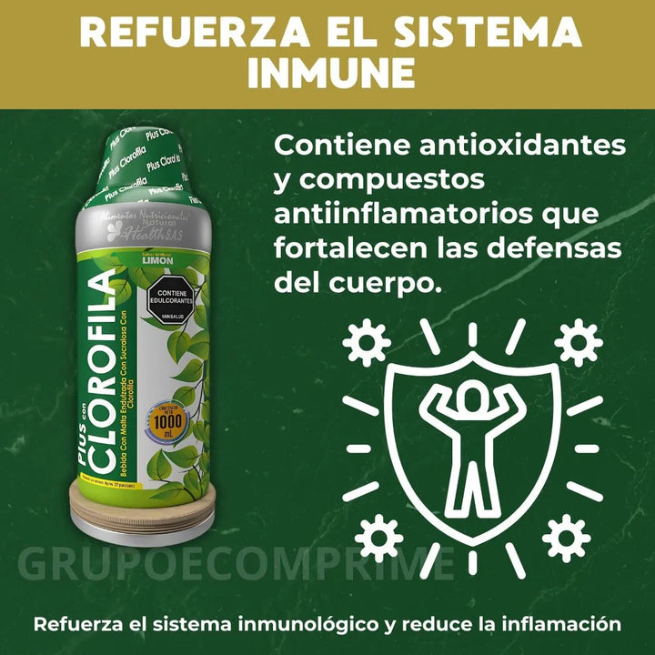 Clorofila Liquida Pura Plus 1l Natural - Imagen 6