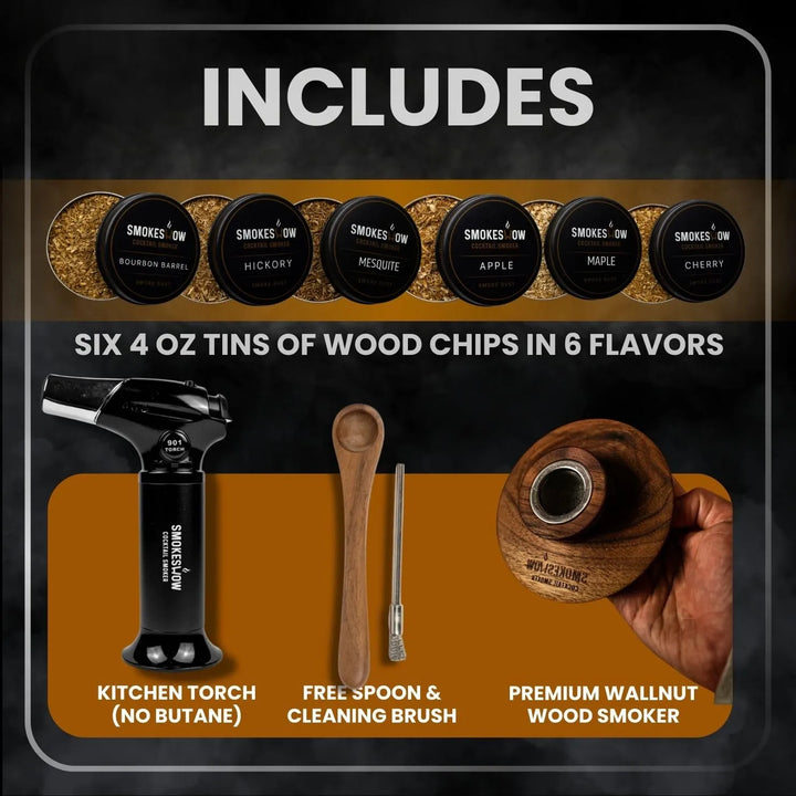 Paquete Antorcha Cocina Chips Madera Manzana Nogal Arce Mezq Marrón Madera - Imagen 2