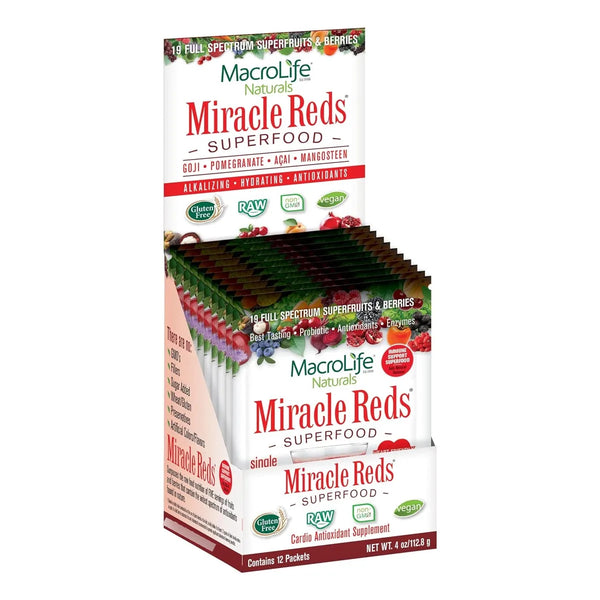 Polvo De Superalimentos Miracle Reds Antioxidantes Polifenol - Imagen 1