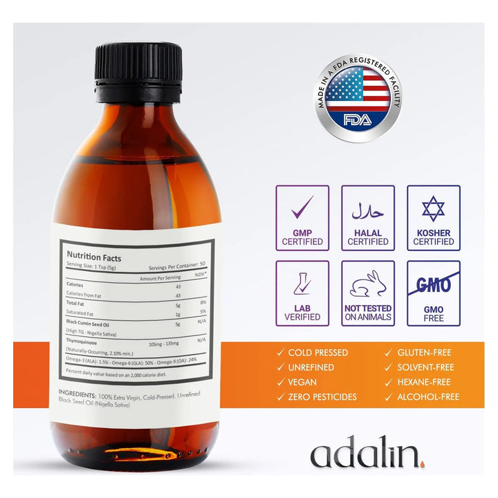 Aceite De Semilla Negra 250 Ml Origen Orgánico Alta Timoquin - Imagen 2