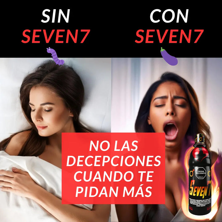 Potenciador Masculino Seven7 Energía Vitalidad Y Desempeño Royal Jelly - Imagen 8