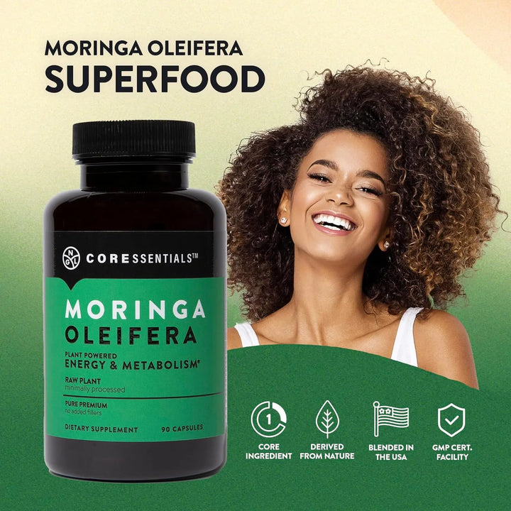 Cápsulas De Moringa Oleifera 1300mg Puras 90 Unidades - Imagen 4