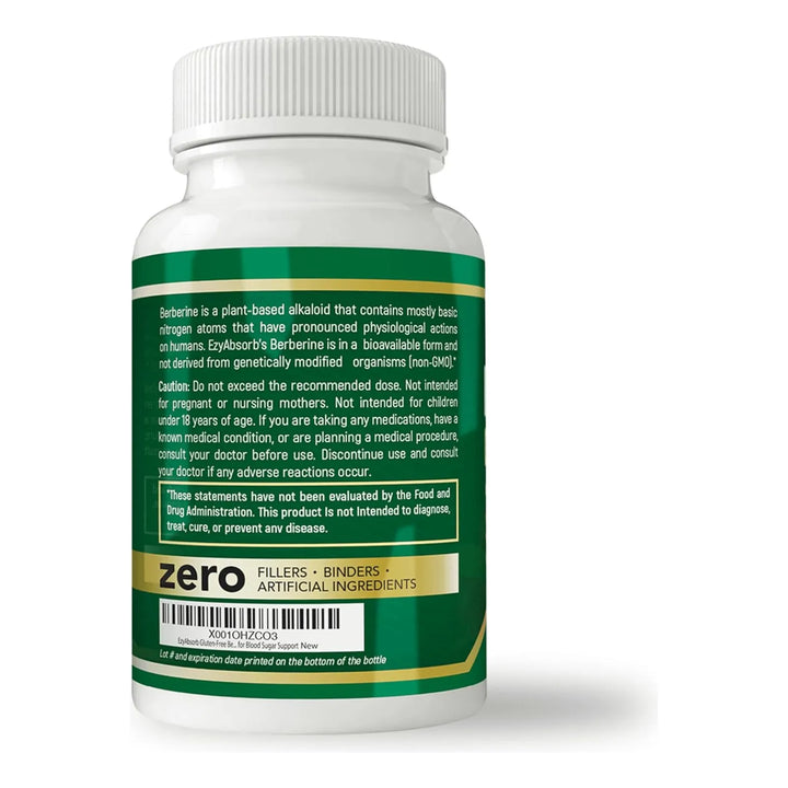 Berberina 500 Mg 60 Cápsulas Activador Metabólico La-3 Ampk - Imagen 4
