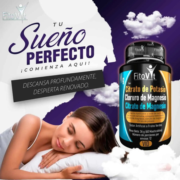 Citratos De Magnesio Potasio X3 Fitovit Original Frutos Verdes - Imagen 5