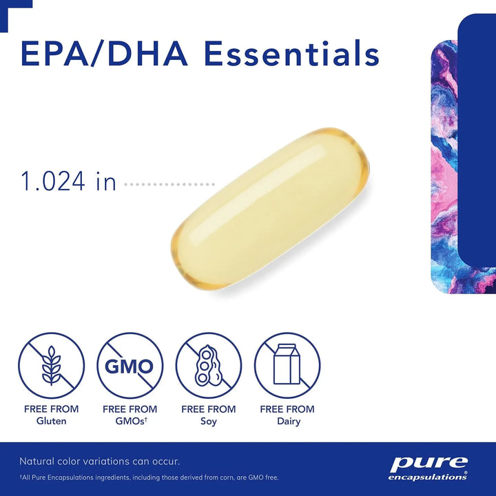 Aceite De Pescado Epa Dha Esencial Cápsulas Omega 3 Salud Ca - Imagen 3