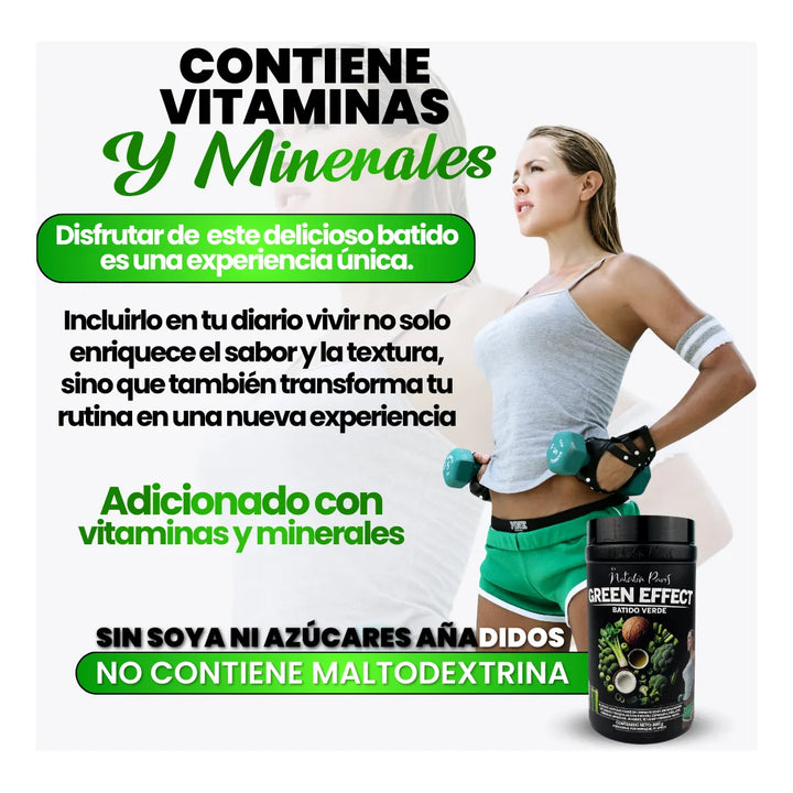 Kit Batido Verde Y Colágeno Natalia Paris - Imagen 2