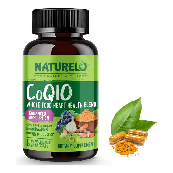 Coq10 Natural Energía Antioxidante 60 Cápsulas Salud Cardíac - Imagen 1