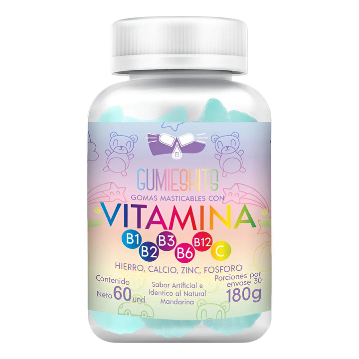 Gomas Para Niños Multivitamínas Crecimiento Apetito- 180 Gramos - Imagen 1