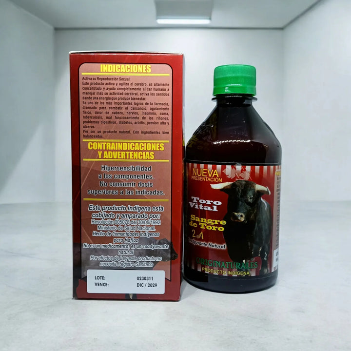 Torovital Sangre De Toro 360 Ml Sin Sabor - Imagen 2