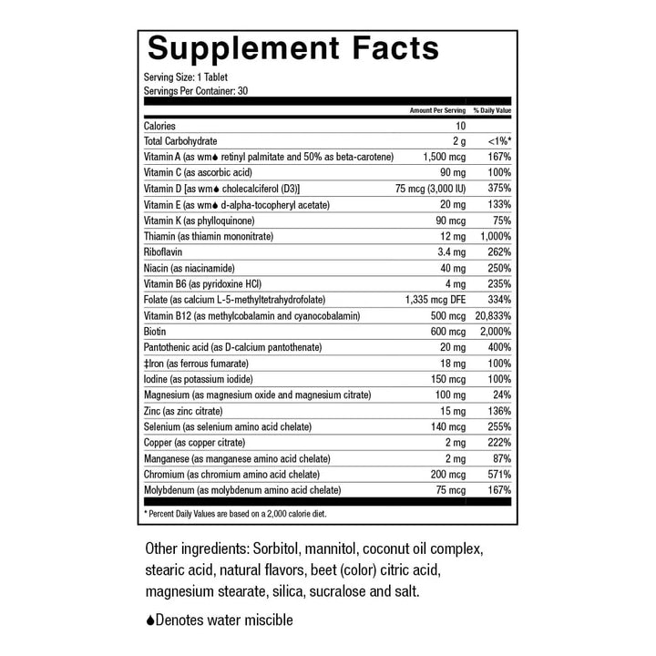 Masticables De Hierro 18 Mg Multivitamínico Esencial Para Ba - Imagen 6