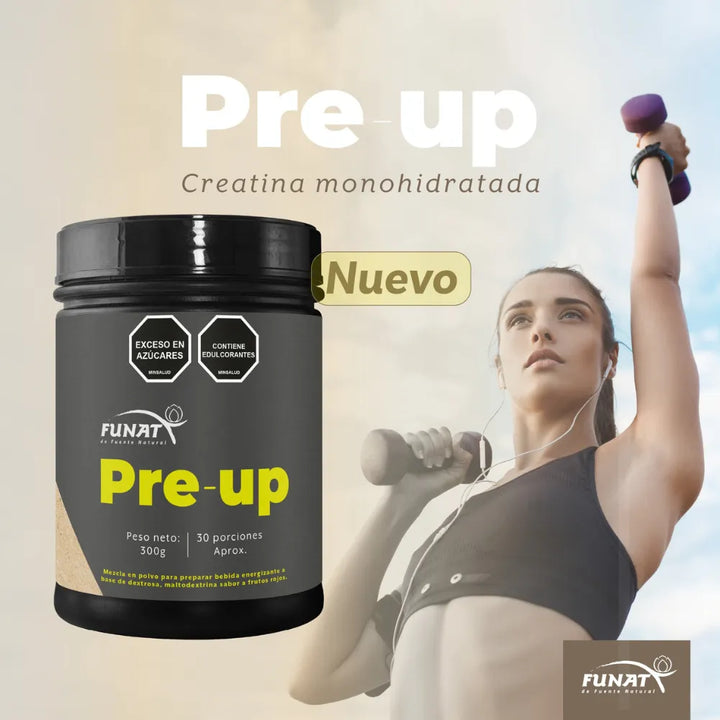 Creatina Pre-up 300g Funat - Imagen 3