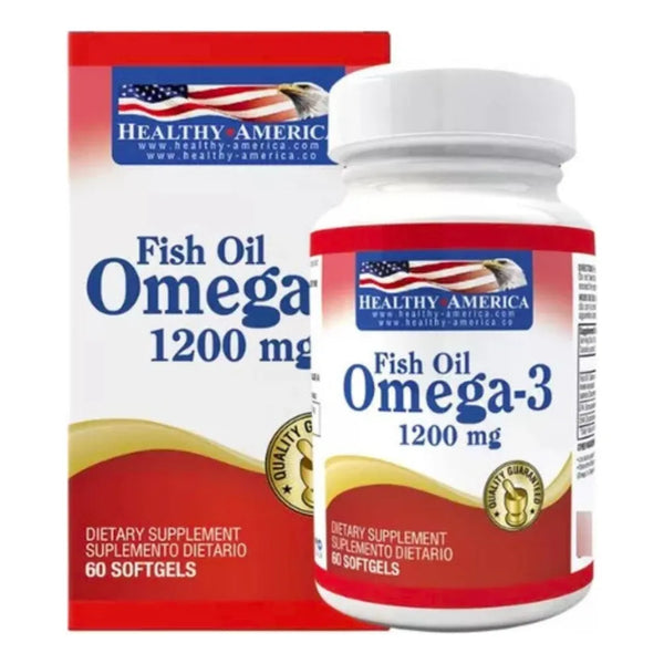 Omega 3 Fish Oil 1200mg X 60 - Imagen 1