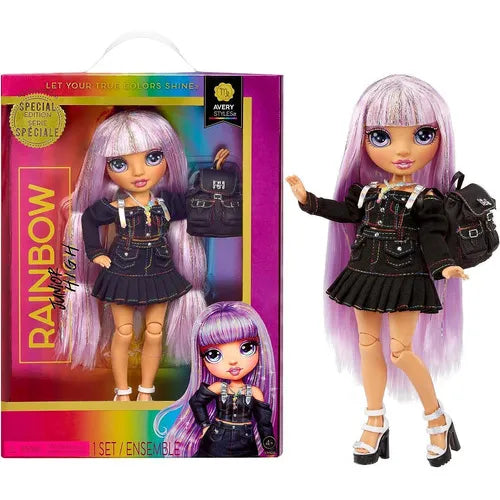 Boneca Rainbow Junior High Edicion Especial Avery Styles Muñeca Amistad Fiel