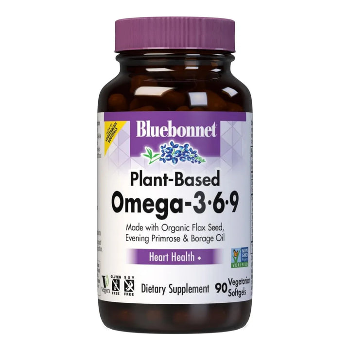 Aceite De Plantas Omega 3-6-9 1000 Mg Salud Del Corazón Pren - Imagen 1