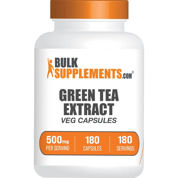Cápsulas De Extracto De Té Verde 500 Mg 180 Cápsulas Vegetal - Imagen 1