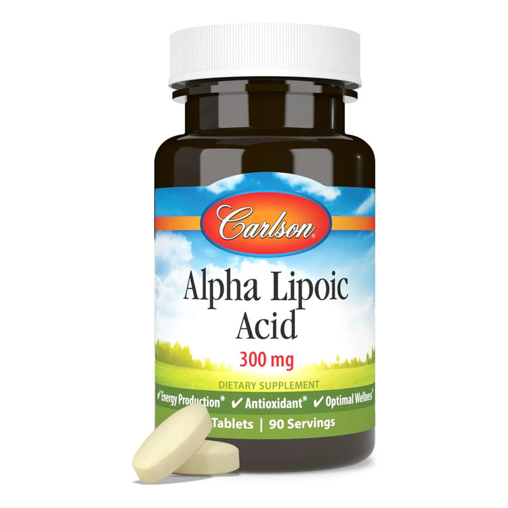 Ácido Alfa Lipoico 300 Mg Potencia Energía 90 Tabletas - Imagen 5