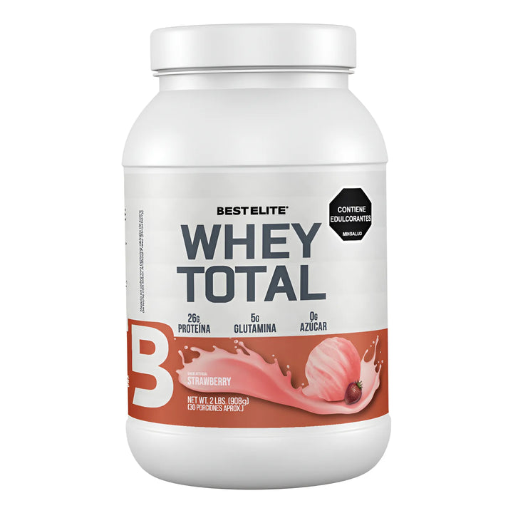 100% Whey Total 2 Libras De Best Elite 2lb 2libras Proteina Limpia Gold - Imagen 1