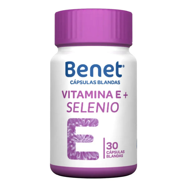 Cápsulas Bénet Vitamina E Y Selenio - Imagen 1