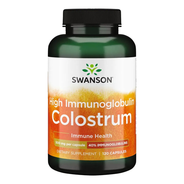 Calostro Alto Ig 500 Mg 120 Capsulas Refuerza Inmunidad Y Digestión