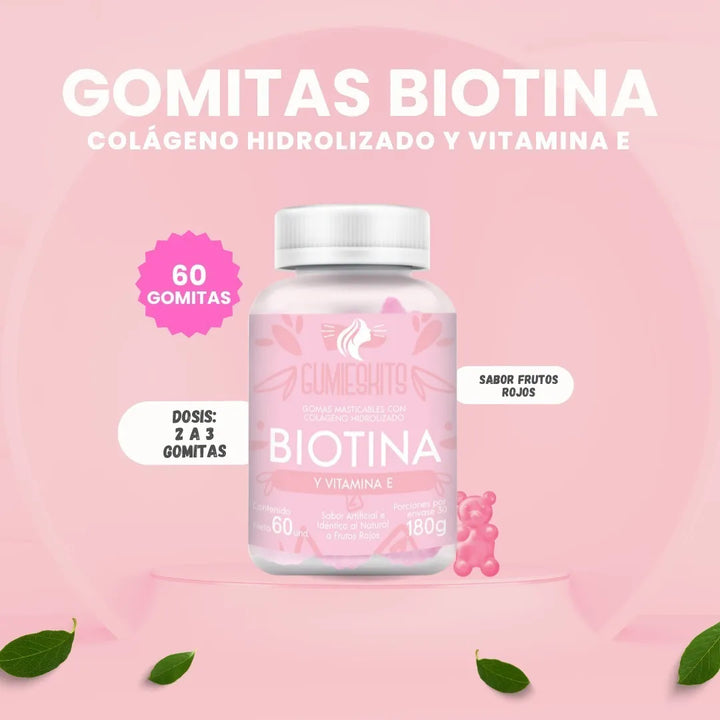 Biotina Colageno Gomas Cabello - Imagen 3